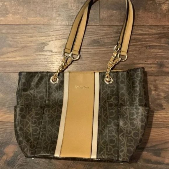 NWOT - Calvin Klein CK Hayden Signature Chain Tote